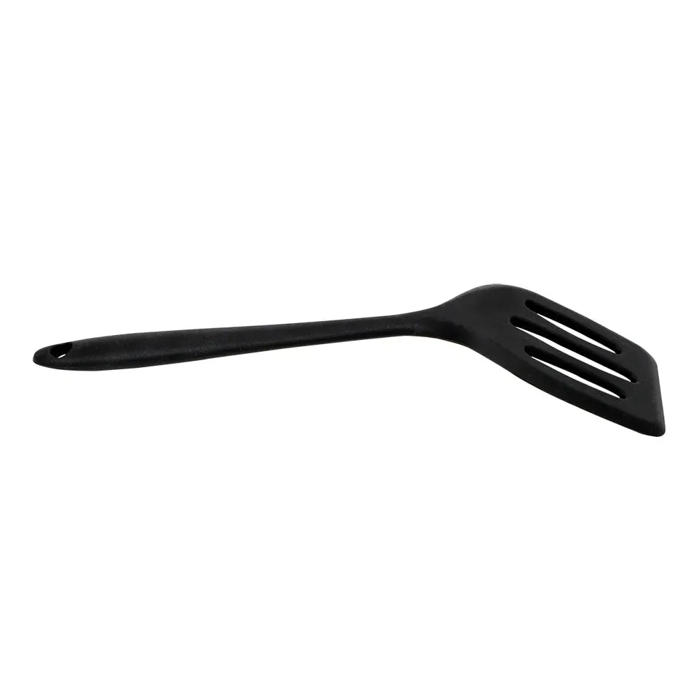 Gadget Peralatan Dapur Wajan Penggorengan Ikan Telur Sendok Turner Berlubang Sekop Goreng Peralatan Memasak Spatula Turner Silikon — image 4