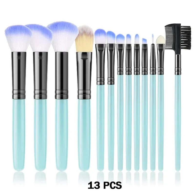 Nyt 10/32 STK Makeup Børster Sæt Soft Fluffy Powder Foundation Contour Blush Concealer Øjenskygge Blending Highlighter Beauty Tool — image 14