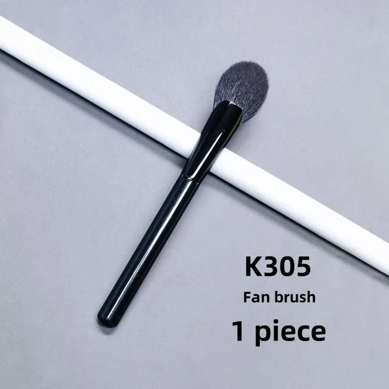พัดลมแปรงแต่งหน้า Highlighter Face Shadow ขนแพะ Blush Powder Make Up แปรง Pro Essential เครื่องสำอางค์เครื่องมือ