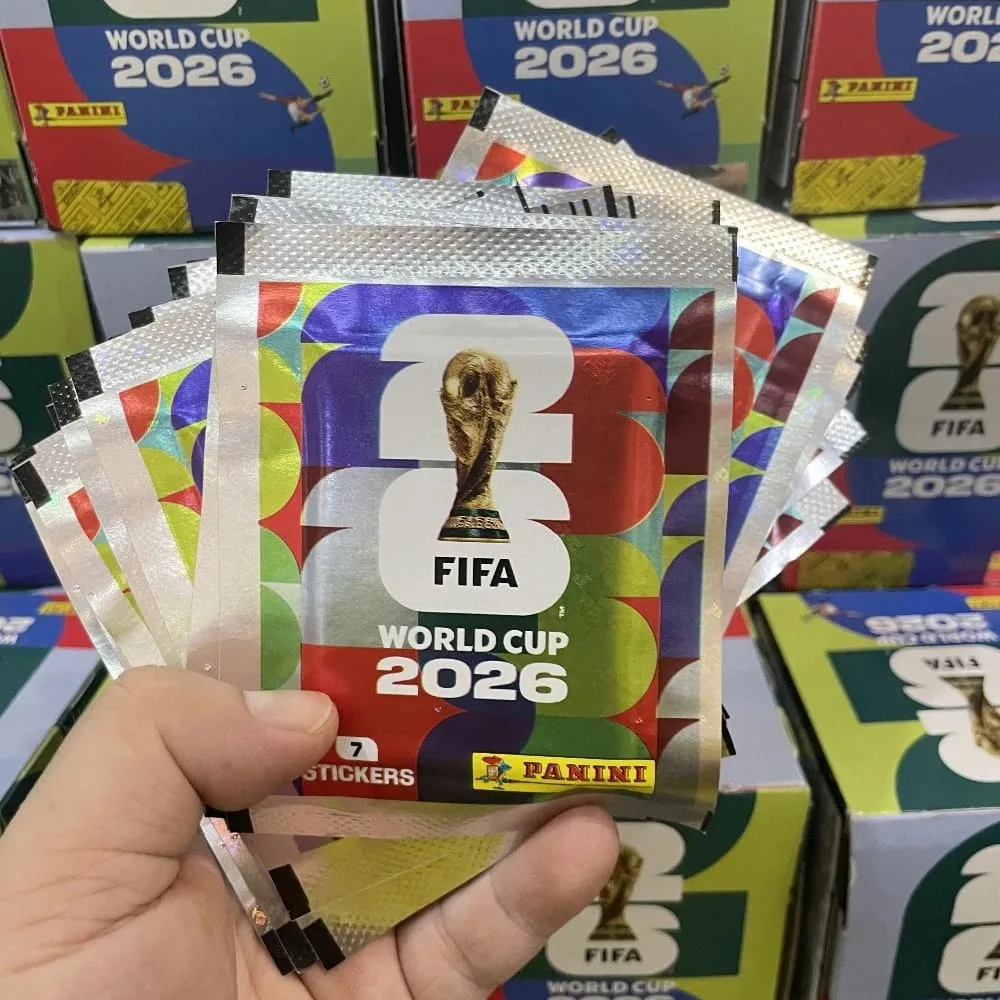 2026 FIFA World Cup Panini Collectible Sticker Set With Matching Album 50 Packs 7 Stickers Each Total 350 For Sports Fans — image 4