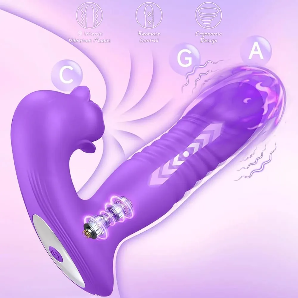 APP Rose poussée vibrateur forte succion femme jouet portable g-spot Clitoris stimulateur femme Clitoris masturbateur gode Sex Toy — image 3