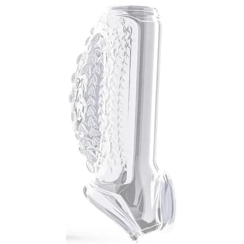 Reusable อวัยวะเพศชายขยาย Cock แหวน DELAY Ejaculation อวัยวะเพศชายถุงยางอนามัย Dick แขนซิลิโคน Glans ฝาครอบขยายเพศของเล่นสำหรับผู้ชาย — image 10