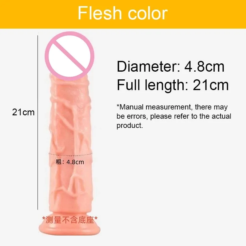 Kolor ciała Dildo wiele stylów przyssawka Dildo Big Dick damski masturbator stymulator łechtaczki lesbijki zabawki erotyczne dla kobiet — image 9