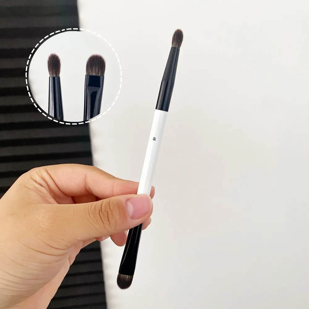 EF1 – brosse à poudre crème à double extrémité E6, pinceau de maquillage pour fard à paupières, de haute qualité, correcteur synthétique pour les yeux, pinceaux cosmétiques — image 4