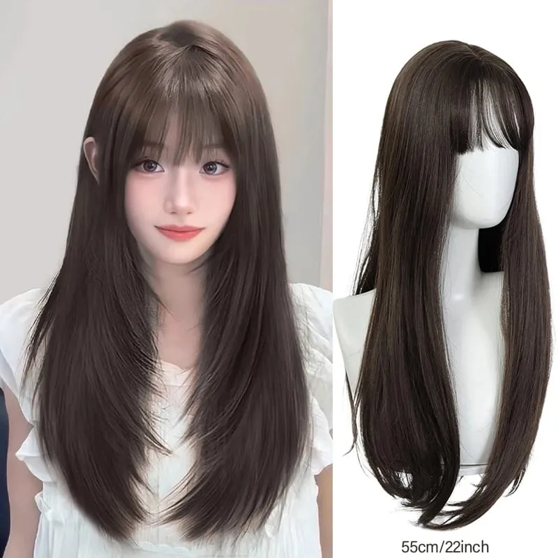 Voluminous Curly Synthetic Fiber Wig Topper – No Cap Needed BB Clips Secure Add Length & Body for Commute or Events — image 9