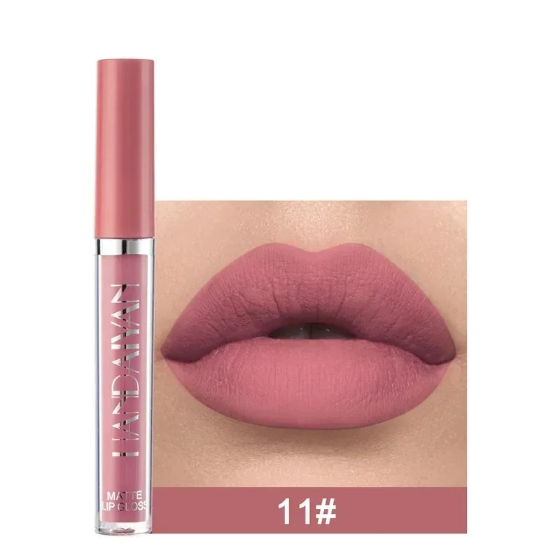 Combination Lipstick Set Makeup for Women Waterproof Long Lasting Cosmetics Matte Velvet Nude Color Lipstick Makeup Gift Box — image 8