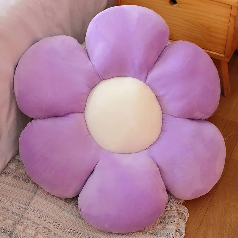 New Nordic Ball Solid Color Cushion Stuffed Flower Plush Pillow for Sofa Waist Office Cushion Kid Toy Gifts Home Decoration — image 34