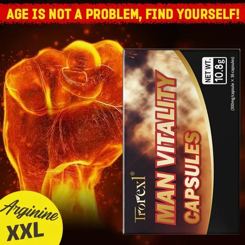 Epimedium Ginseng Capsules Booster for Men Enhance Energy & Endurance Muscle Growth Supplement Non-GMo — image 6