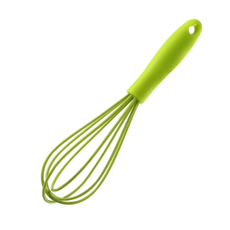 Mini batteur à œufs en Silicone pour enfants de 6 pouces, mélangeur manuel d'œufs à la crème, outil de cuisson de cuisine