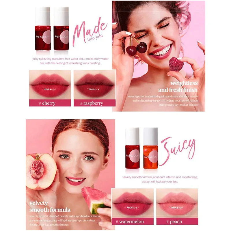 Mini brillant à lèvres hydratant, teinte liquide à l'eau, miroir, glaçure à lèvres longue durée, imperméable, rouge à lèvres, rouge à lèvres, cosmétique — image 4