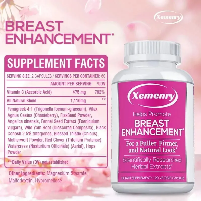 Natural Chest Supplements - Enhance Immunity Promote Breast Growth Improve Firmness Moisturize Skin Anti-oxidationSupplement — image 4