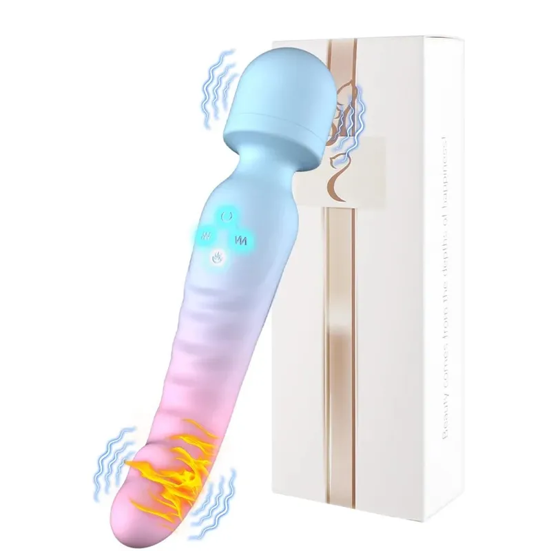 3 DALAM 1Mod Dildo Vibrator Mesin AV Magic love Wand Kelentit G Spot Stimulator Faraj Wanita Tukang Urut Wanita Dewasa Mainan Seks 18 — image 8