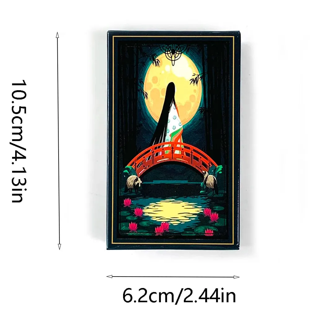 ไพ่ทาโรต์ขายดี 78 Deck English Visions Divination Edition Borad เล่นเกม, เกมฮาโลวีนและคริสต์มาส — image 6