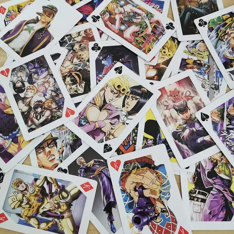 คอสเพลย์กระดานการ์ดเกม Joseph Joestar Kujo Jotaro Josuke ปกแข็งโป๊กเกอร์ของเล่นของขวัญกล่อง — image 6