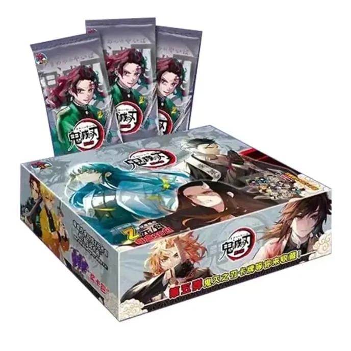 ใหม่Original Demon Slayerการ์ดInfiniteรถไฟSSPการ์ดเพชรRare Card Tanjirou Kamado Nezukoคอลเลกชันตัวละครการ์ด — image 2