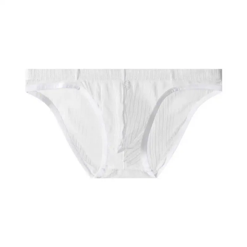 Intimo trasparente da uomo Slip trasparenti Mutande con custodia rigonfia Mutande morbide Mutandine trasparenti da uomo Lingerie ultra sottile — image 14
