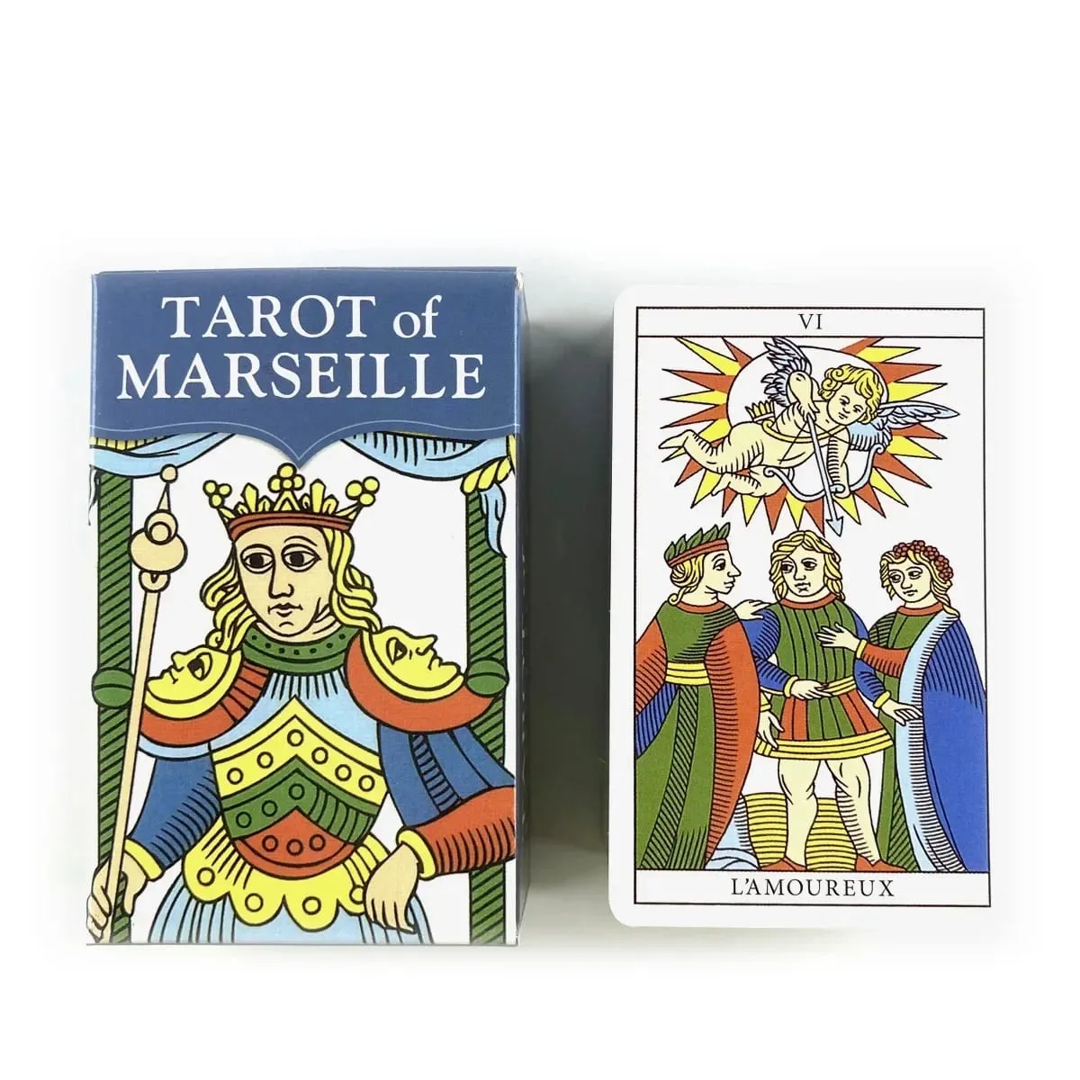 Mini Tarot von Marseille Tarot Deck Freizeit Party Tisch Gameplay Wahrsagerei Prophezeiung Oracle Karten Unterhaltung Brettspiel
