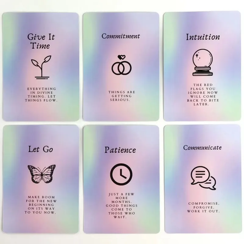 การ์ด 41 ใบ ข้อมูลเชิงลึกเกี่ยวกับจักรวาล Oracle Deck | ให้ข้อมูลเชิงลึกและความชัดเจนมากมายในชีวิตประจำวันของคุณ 10.4*7.3ซม