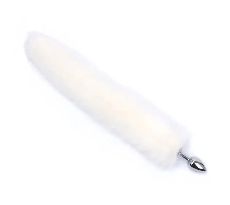 Kaninsvans Rävsvans Analplugg Metall Butt Plug Prostata massageapparat BDSM Cosplay Erotiska sexleksaker För kvinnor Par Vuxna Sexspel — image 15