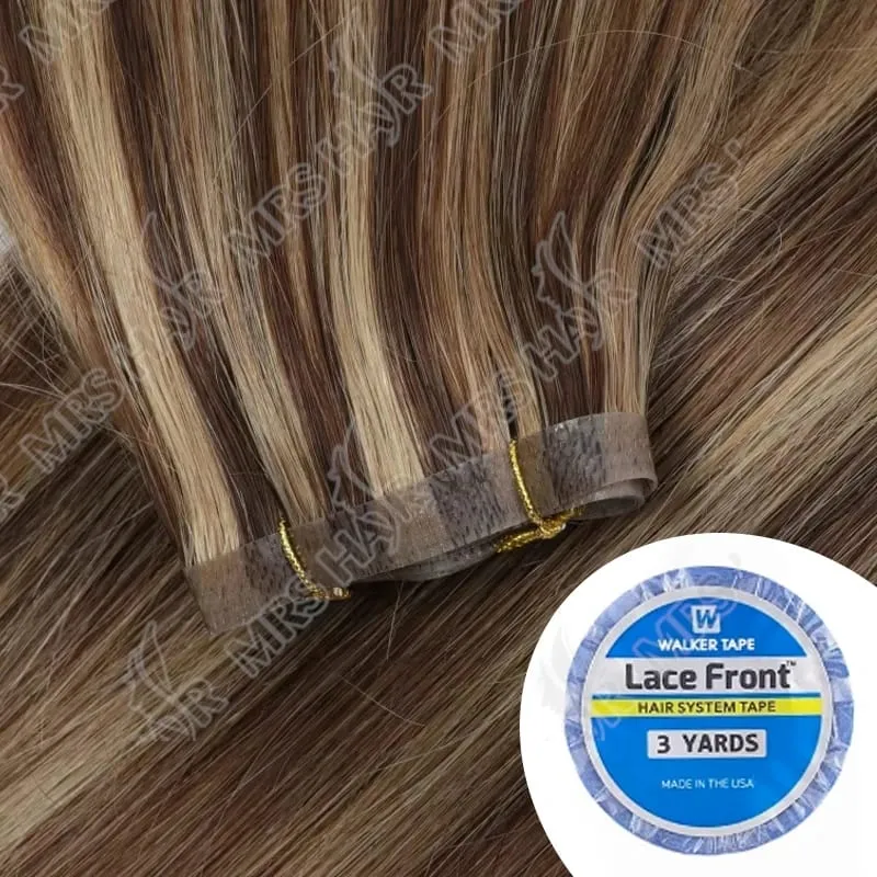 Invisible Long Flat PU Weft Bundles Human Hair Injected Seamless PU Skin Weft Hair Extension No Glue Tape On Hair Bundle 12"-22"