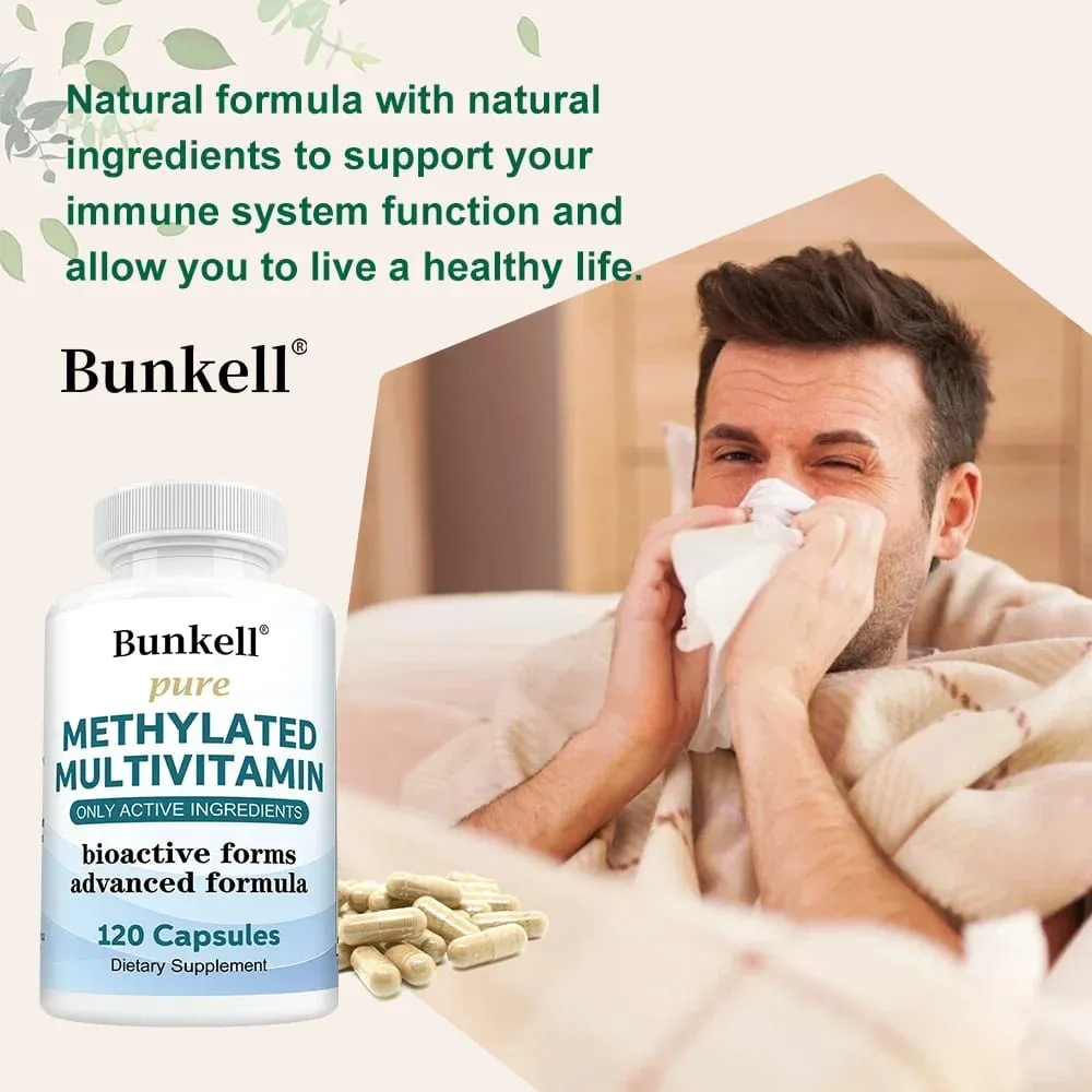 Hoog krachtig gemethyleerd multivitaminesupplement met vitamine C D B12 om de energie te ondersteunen en de gezondheid van het hart te behouden — image 3