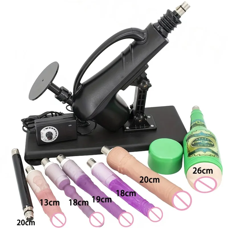 Macchina sessuale automatica 3XLR Accessori per vibratori Masturbazione femminile Pistola per massaggio Giocattoli del sesso per uomini Coppie Prodotti per adulti