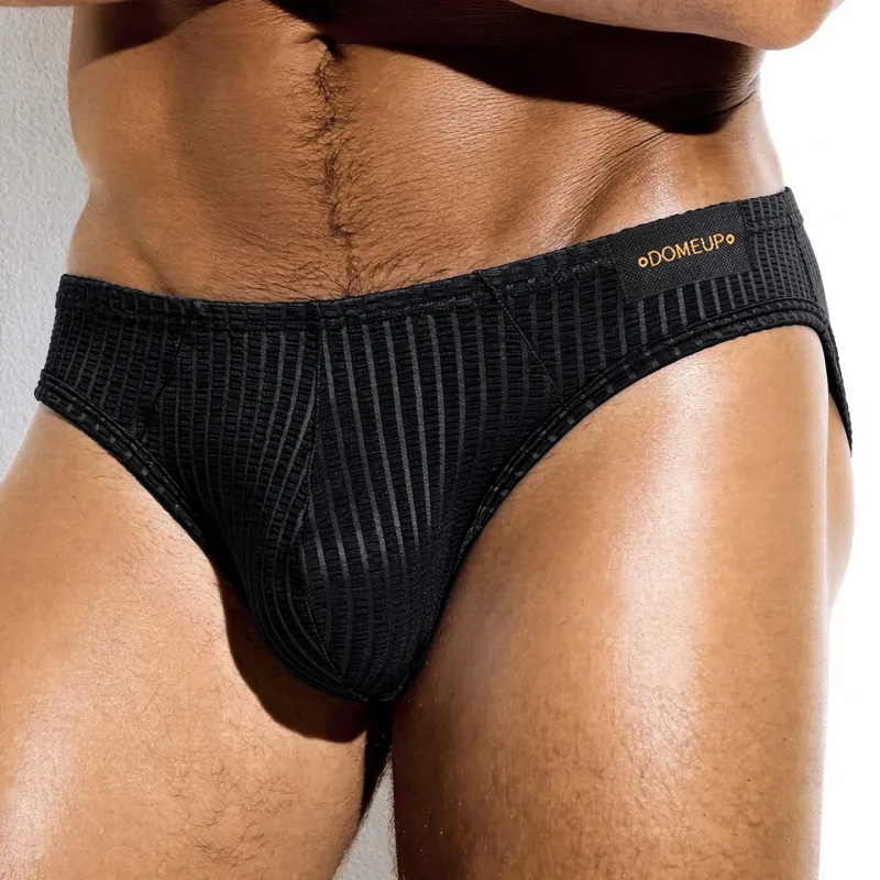 Quần Lót Nam Gân Họa Tiết Nam Ngắn Nylon Elastane Quần Lót Nhẹ Mỏng Thoải Mái Nam Tam Giác Quần Lót M‑XXL — image 32
