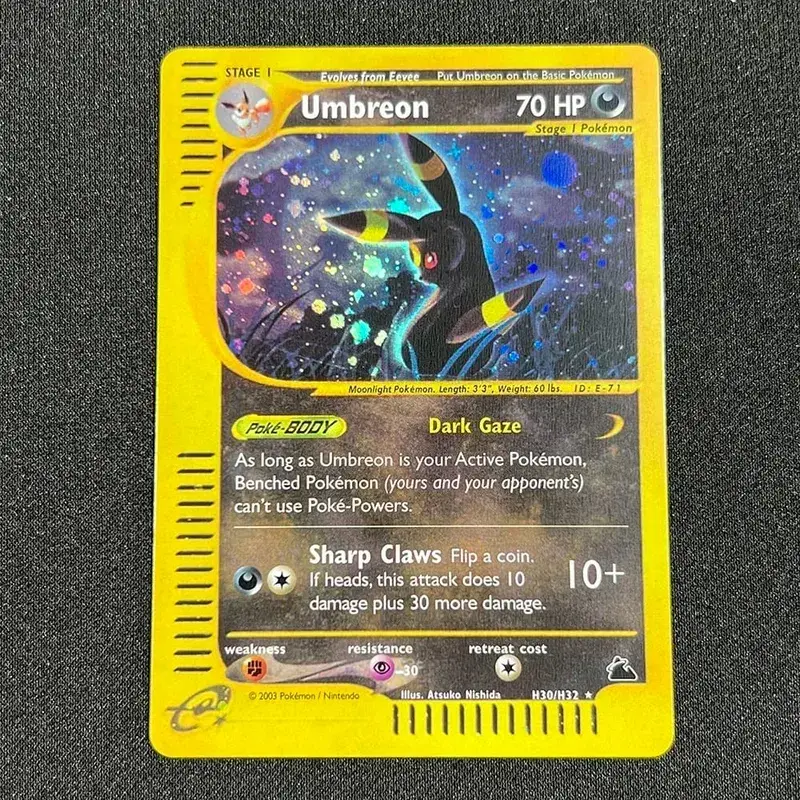 PKM Single Cards 1st Edition E-Card Celebi Charizard Skyridge (SK) Foil Cards Zapdos Aquapolis Classic Game Collection PROXY — image 18