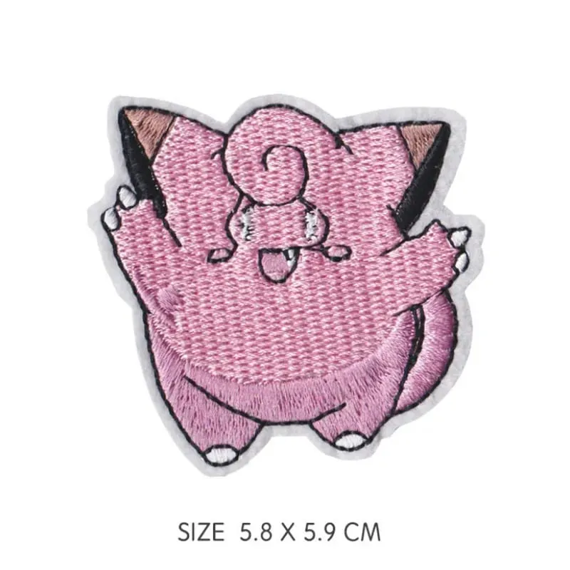 30 Stijl Doek Patch Pikachu Charizard Kleding Stickers Naaien Borduren Patches Applique Ijzer Op Kleding Cartoon Diy Kledingstuk — image 8