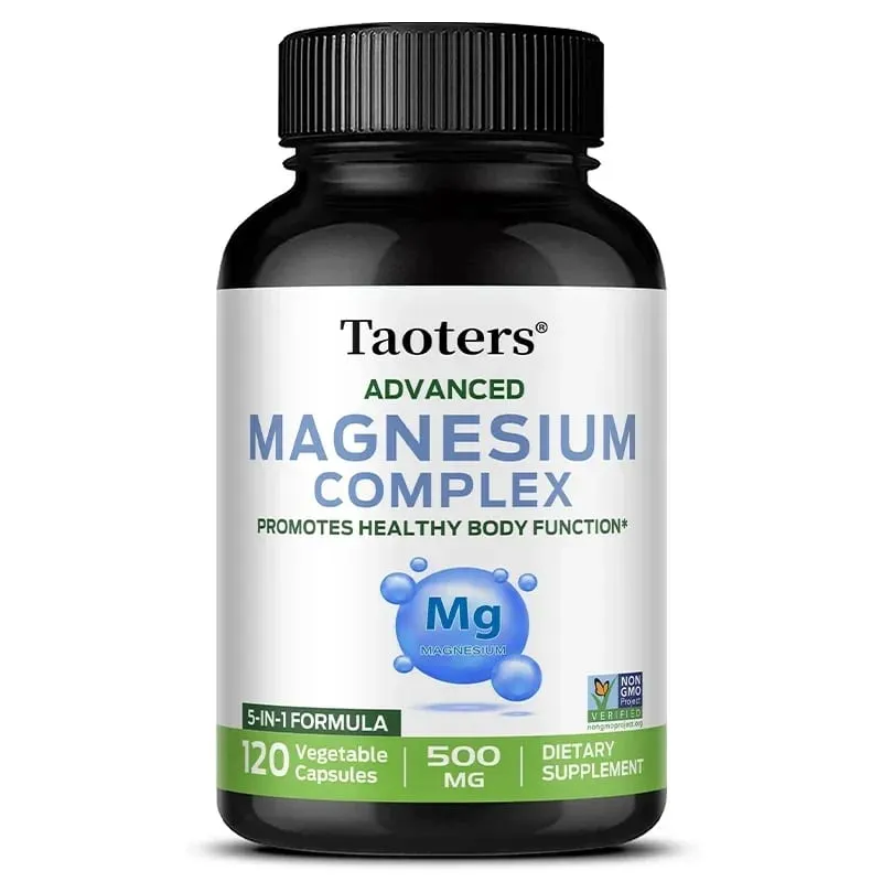 Magnesium Complex - Bone Muscle & Heart Health Supplement Sleep Support Muscle Relaxation Stress & Anxiety Relief — image 9