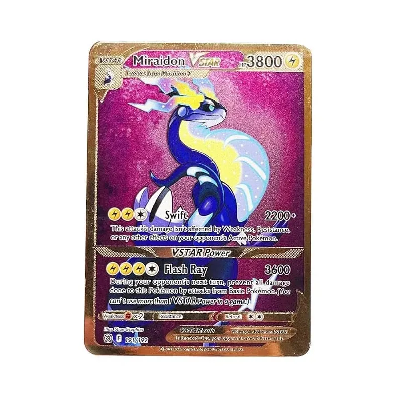 Cool ใหม่ Pokemon การ์ดโลหะ 10000 คะแนน Arceus Charizard Super Card ภาษาอังกฤษ Mewtwo Lucario Greninja Lillie อะนิเมะการ์ด — image 31