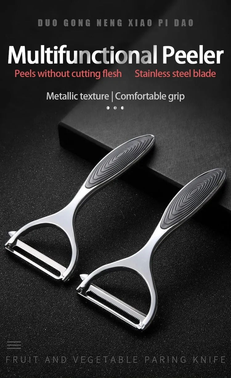 Stainless Steel Fruit Vegetable Tools Vegetable Peeler Potato Peeler Kitchen Accessories Non-slip Handle SGGJ001 — image 7