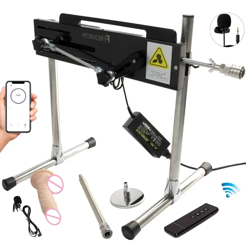Automatische Sexmaschine für Frauen mit Dildozubehör, Schnellluft-Masturbationsmaschine, 120 Watt Leistung, Teleskop-Sexspielzeug — image 12