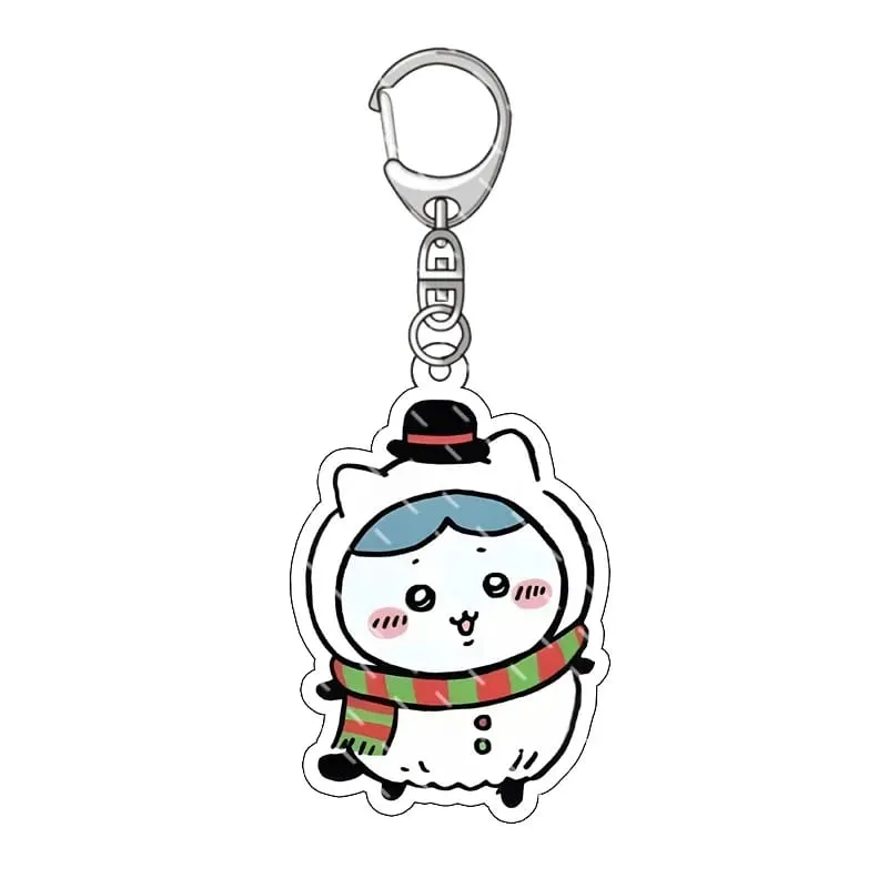 Yiji pendentif Anime bande dessinée acrylique périphérique porte-clés Hachiware Usagi mignon pendentif sac suspendu décoration décoration — image 24