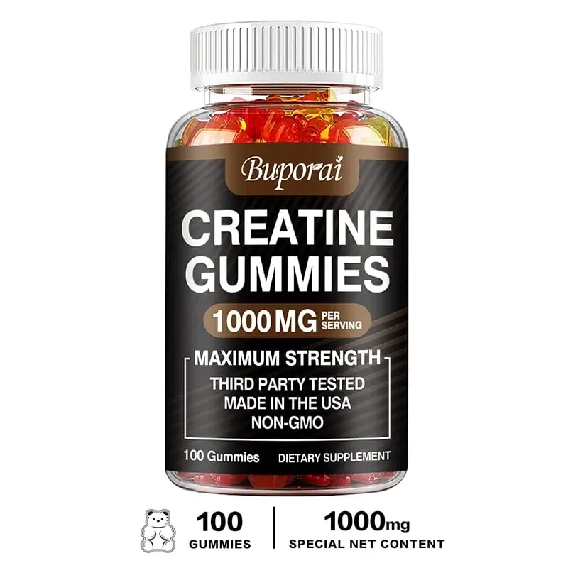 Creatine Monohydrate Gummies - Build Strength Promote Muscle Growth Improve Endurance and Energy — image 9