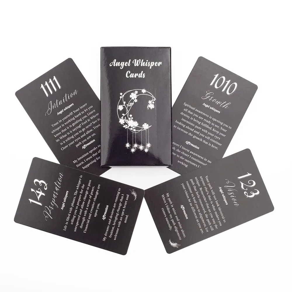 26 Cards Angel Whisper Tarot Cards English Version Board Game Divination Oracle Deck Card Game 10.3*6Cm — image 3
