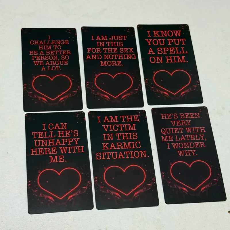 confessioni karmiche mazzo oracolo Messaggi inglesi Carte oracoli — image 3