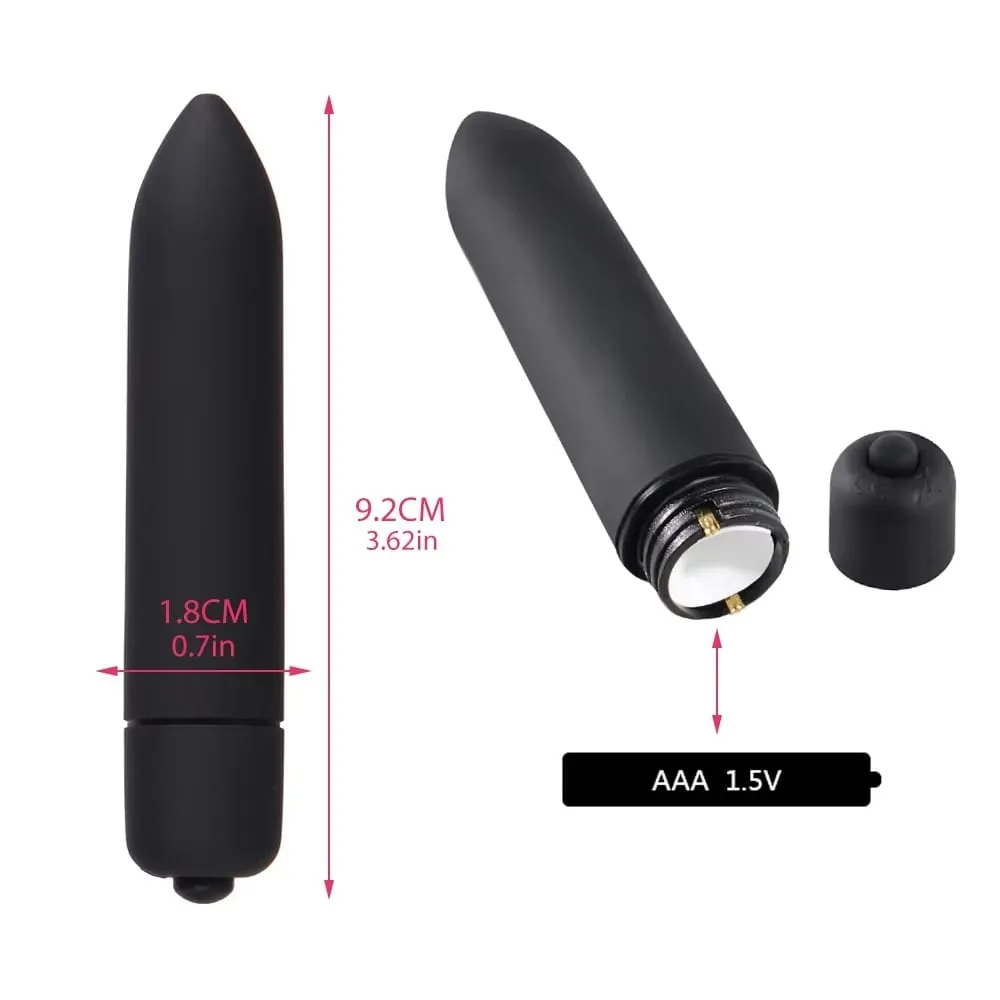 1PC Bullet stymulacja pochwy masażer podróż Mini stymulator wodoodporny wibrator G Spot zabawki erotyczne dla dorosłych bez baterii — image 4