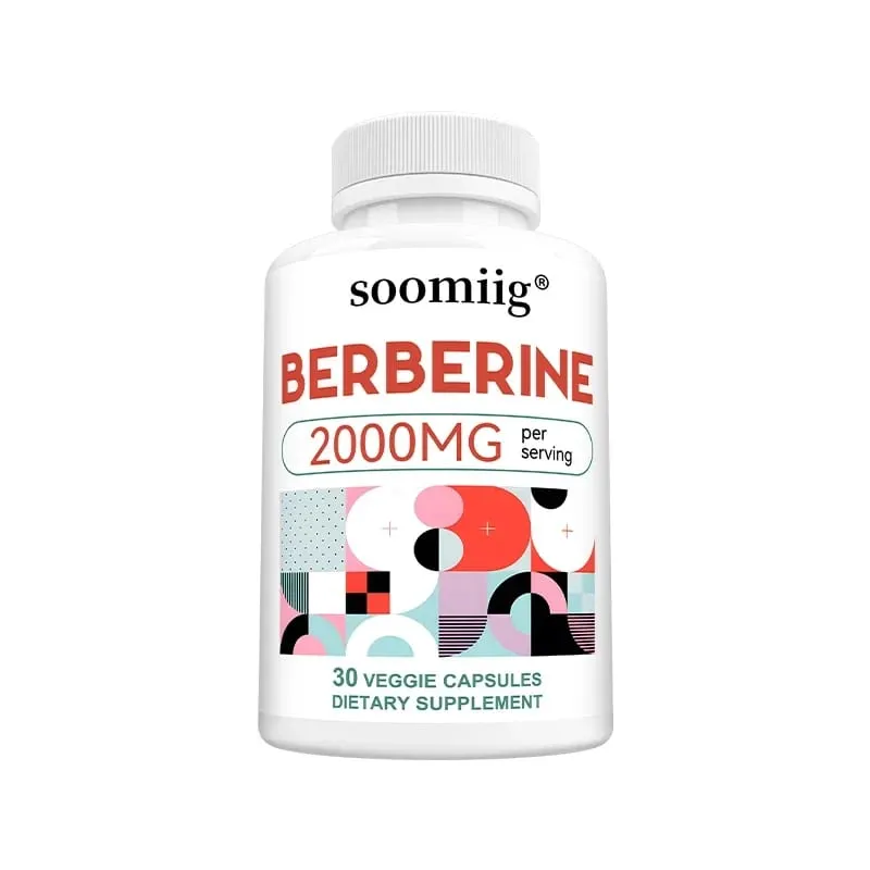 Berberine Extract Supplement - Immune System Support Healthy Gastrointestinal Tract Heart Health - 120 Capsules — image 8
