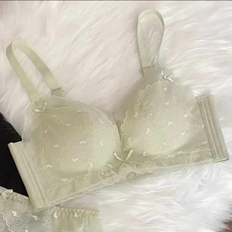 MOYISU Pure Desire Breeze Push-Up-BH, kabellos, für kleine Brüste, atmungsaktiv, Anti-Durchhängen, Komfort, Lift-Unterstützung, AB-Cup, Damen S-XL — image 1