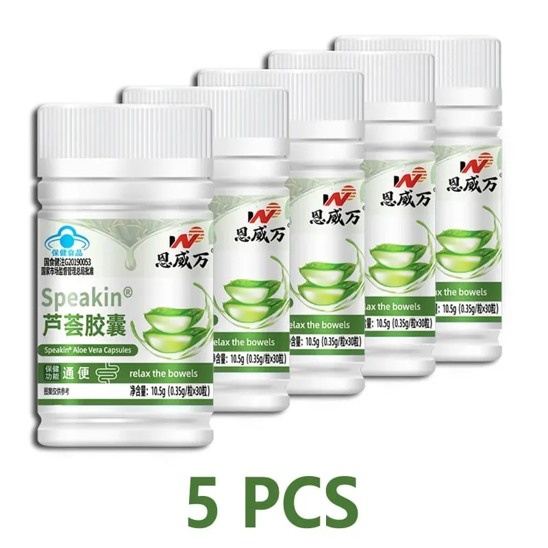 Výtažek z Aloe Vera Doplněk spalování tuků Podpora trávení Podpora zdraví Regulace krevního cukru krása Úprava tělesné hmotnosti Kapsle — image 10