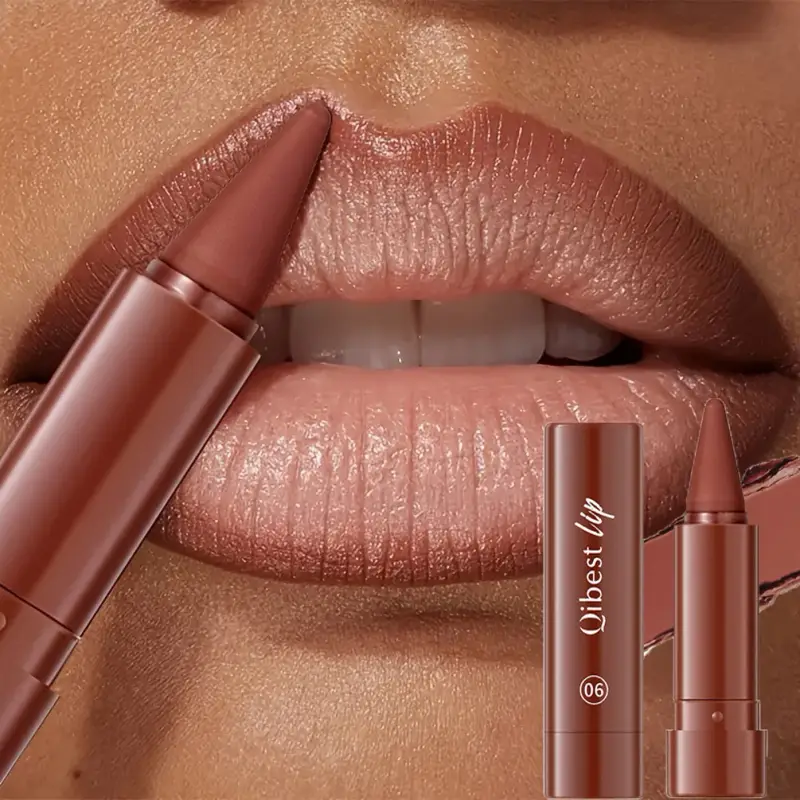 MatteลิปสติกปากกาGradient Lip Linerสีแดงสีน้ำตาลกำมะหยี่Contouringดินสอยาวนานกันน้ำเซ็กซี่ผู้หญิงแต่งหน้าLipliner — image 2