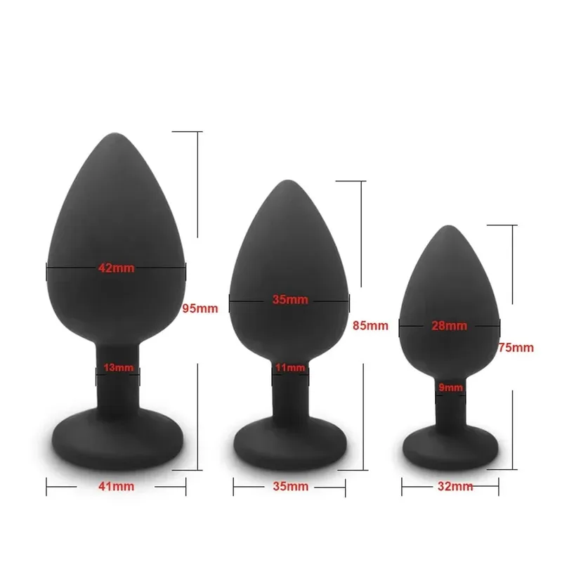 Anal Spielzeug Weiche Silikon Anal Plug Mini Bullet Vibrator Butt Plug Männer Frauen Homosexuell Paare Anal Prostata Stimulator Sex Spielzeug für Erwachsene — image 14
