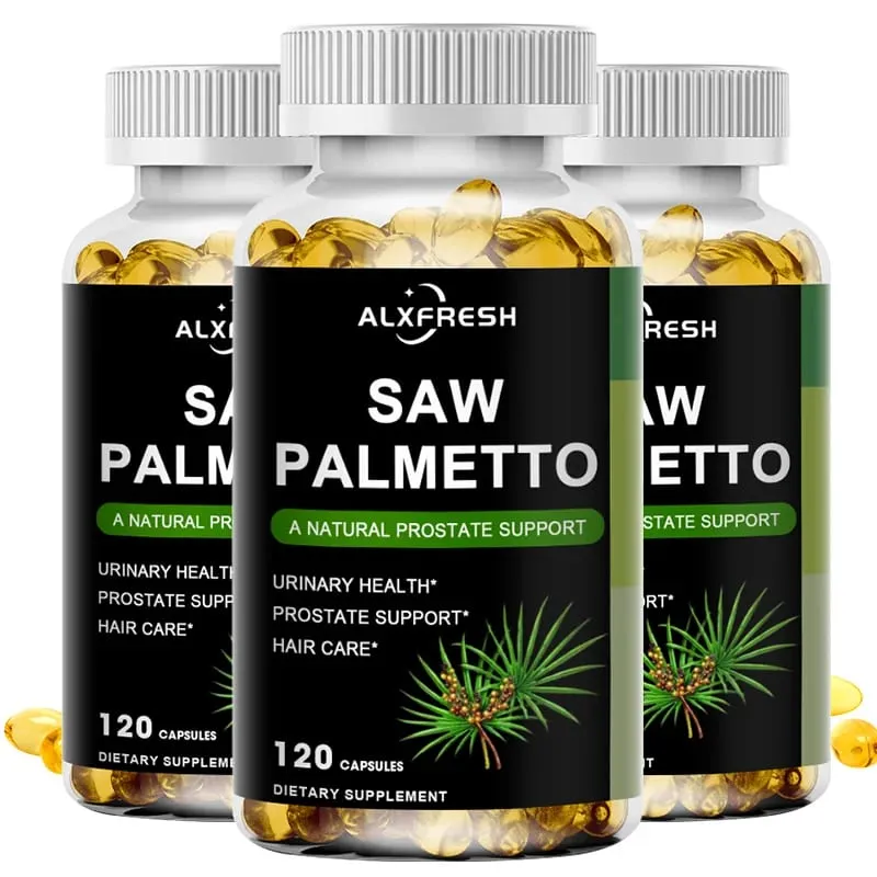 Alxfresh Saw Palmetto understøtter antioxidantfunktion prostatafunktion og urinvejssundhed for at støtte mænds sundhed hårvækst — image 7