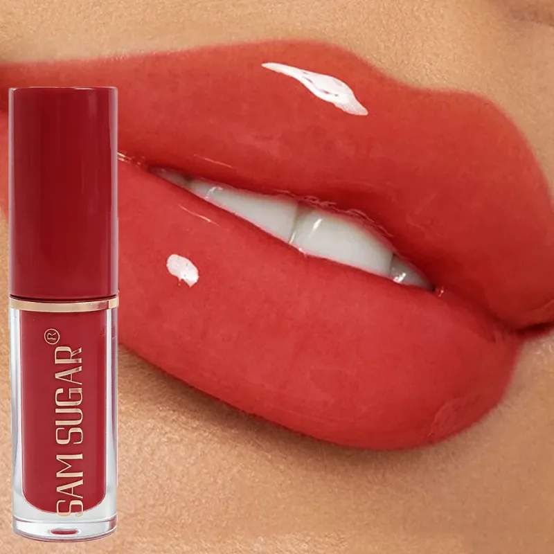 Dlouhotrvající vyplňující lesk na rty Hydratační voděodolný nepřilnavý kalíšek Vodní lesk Tekutá rtěnka Mini lesk na rty kosmetický make-up — image 9