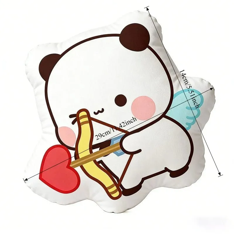 Cute Cartoon Bubu Dudu Plush Pillows Soft Kawaii Yier Panda Throw Pillow Sofa Ornament Sleeping Companion Pillow for Adult Gifts — image 5