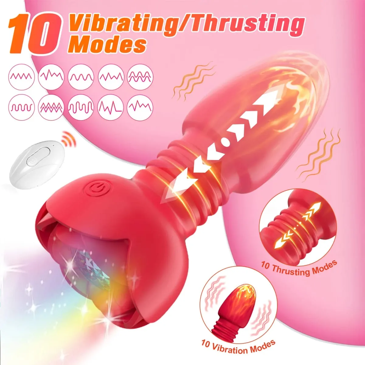 Luxuriöser Field Wireless Control Anal Vibrator Männer Prostata-Massagegerät Weibliche Vagina Masturbator für Erwachsene Sexspielzeug für Frauen Homosexuell — image 3