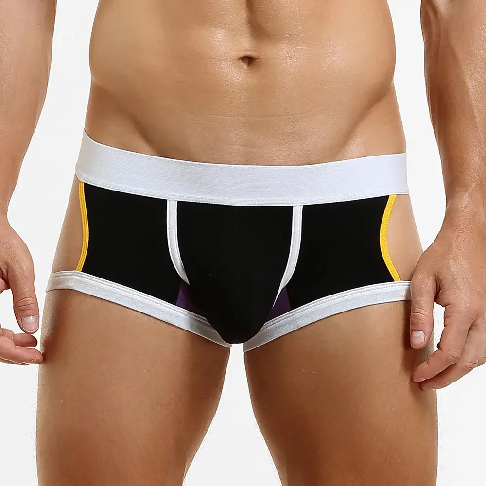 Slip plat taille basse en forme de U pour hommes, sous-vêtements tendance, Design léger, vêtements intérieurs confortables pour hommes — image 21