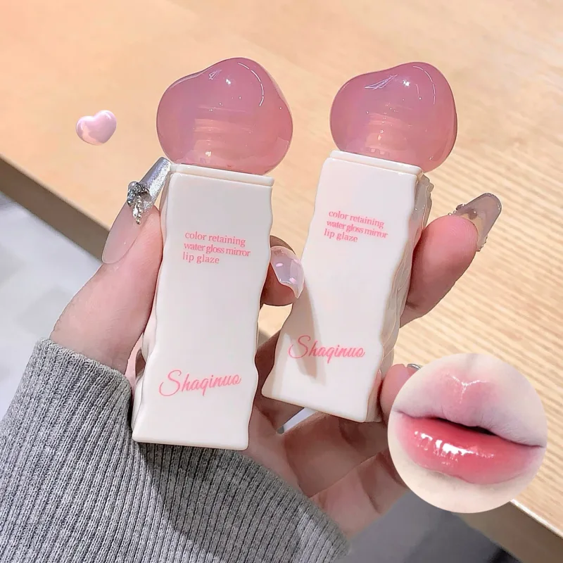 Clear Moisturizing Mirror Vand Flydende Læbestift Holdbar Hydrating Pink Lip Gloss Plumping Sexy Lip Tint Makeup Korean Cosmetics — image 5