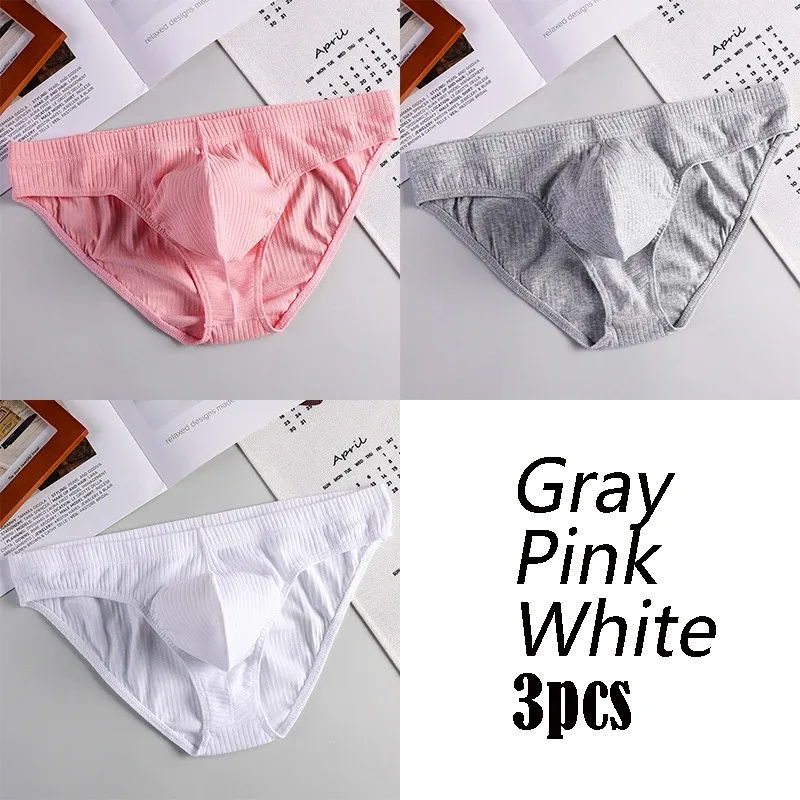 Nuovo Solido 1 pz/3 pz Biancheria Intima di Cotone Uomo Breve Hot Shorts Mens Slip Ropa Interior Hombre Traspirante Taglia M2XL ST-MK56